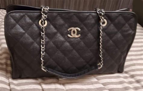 Chanel 2011 Caviar French Riviera tote bag 